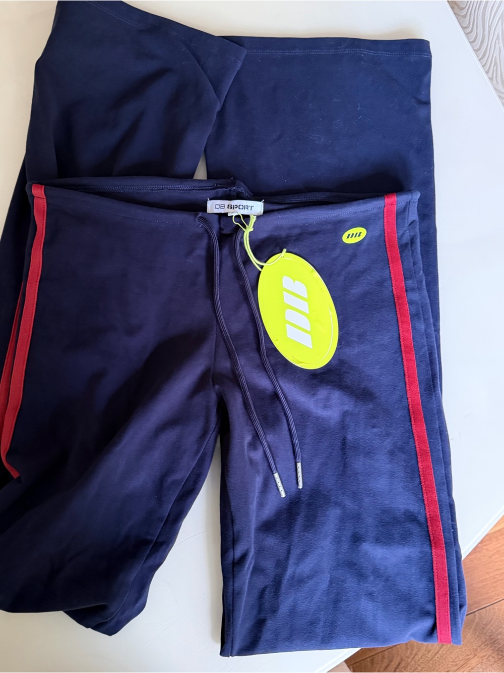 Dairy Boy Sport Navy low rise bottoms NYC pop up